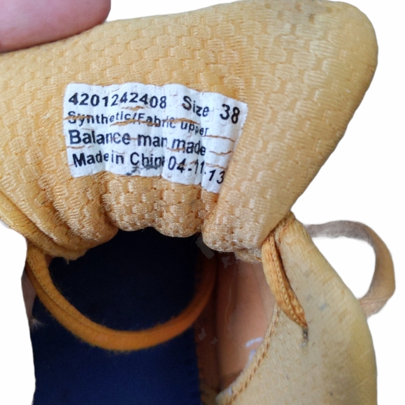 Dansko Womens Sneakers Shayla Gray Orange 7.5 - Picture 6 of 11